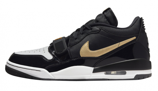 Jordan Legacy 312 Low Black Gold Black/Gold-White CD7069-071