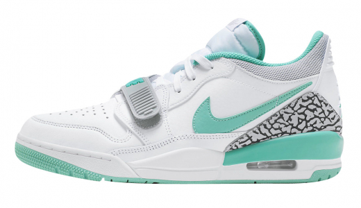 Jordan Legacy 312 Low White Turquoise White/Turquoise CD7069-130