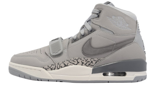 Jordan Legacy 312 Wolf Grey Wolf Grey/Lt Graphite-sail AV3922002