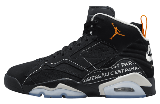 Jordan Paris Saint-Germain Jumpman MVP Black / Light Bone Black/Light Bone/Magma Orange FJ0742-081