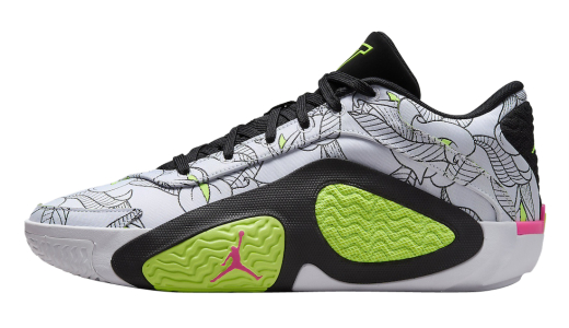 Jordan Tatum 2 Momma's Boy White/Volt-Black-Hyper Pink FZ8824-100