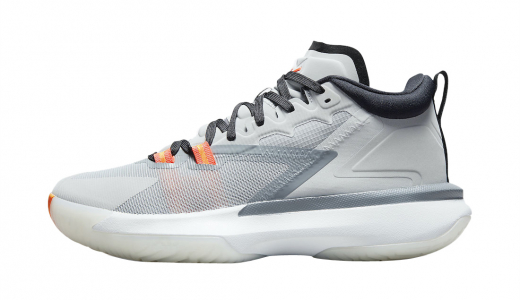 Jordan Zion 1 Light Smoke Grey Light Smoke Grey/Smoke Grey-Black-Total Orange DA3130-008