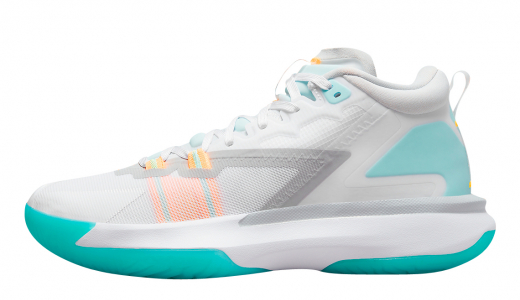 Jordan Zion 1 White Teal White/Teal-Orange DA3130-101