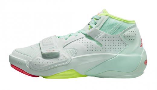 Jordan Zion 2 Barely Green Barely Green/Flash Crimson-Volt-Mint Foam DO9161-367