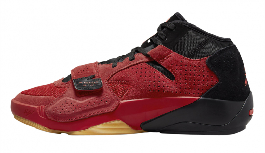 Jordan Zion 2 Red Suede Red/Black DO9072-600