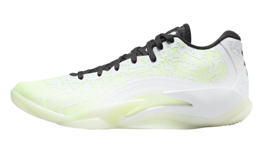 Jordan Zion 3 No Guts White/White-Black-Barely Volt-Volt DR0675-110