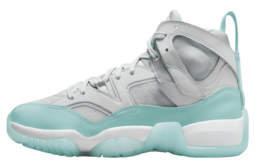 Jumpman Two Trey WMNS Neutral Grey / White Neutral Grey/White/Bleached Aqua DR9631-004