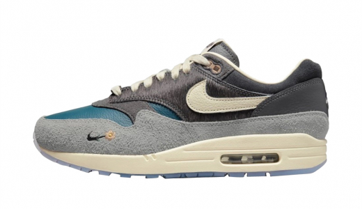 Kasina x Nike Air Max 1 Won-Ang Particle Grey Particle Grey/Dark Teal Green DQ8475-001