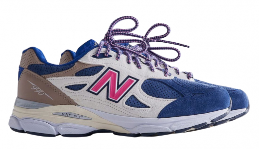 KITH x New Balance 990v3 Daytona White/Blue-Beige M990KH3