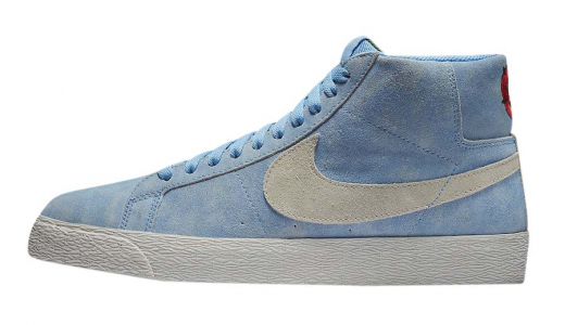 Lance Mountain x Nike SB Blazer Mid University Blue University Blue/Light Bone 864349-406