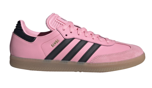 Lionel Messi x adidas Samba Indoor Inter Miami CF Home Kit Light Pink/Core Black-Gum IH8158