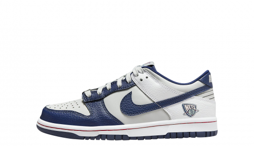 NBA x Nike Dunk Low Retro GS Brooklyn Nets Grey Fog/Blue Void-white DO6288001