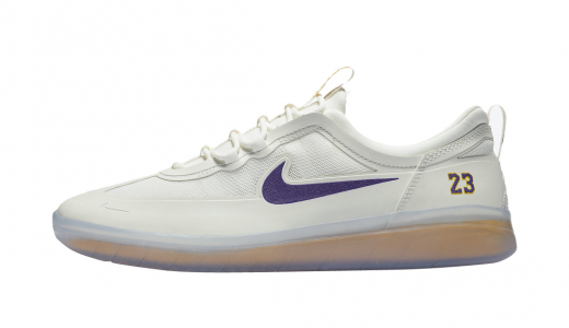 NBA x Nike SB Nyjah Free 2 Lakers Summit White/Court Purple-University Gold DA3439-100