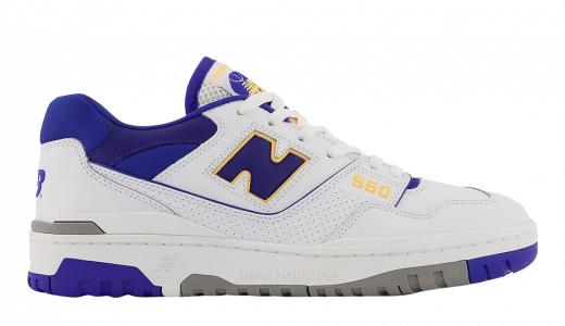 New Balance 550 Lakers Purple White/Infinity Blue BB550WTN