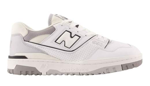 New Balance 550 Marblehead White/Marblehead-Dark Grey BB550PWA