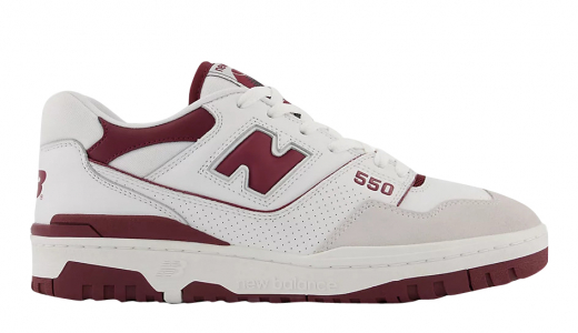 New Balance 550 Sea Salt Burgundy Sea Salt/Burgundy BB550LI1