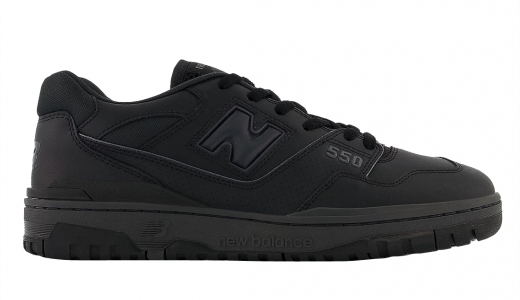 New Balance 550 Triple Black Black/Grey BB550BBB