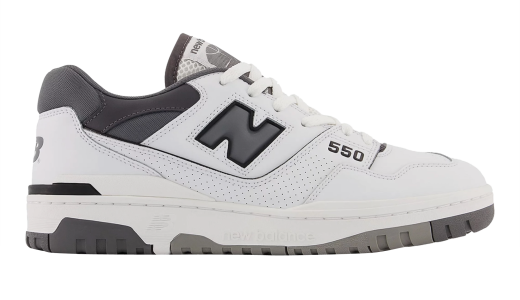 New Balance 550 White Grey White/Grey BB550WTG