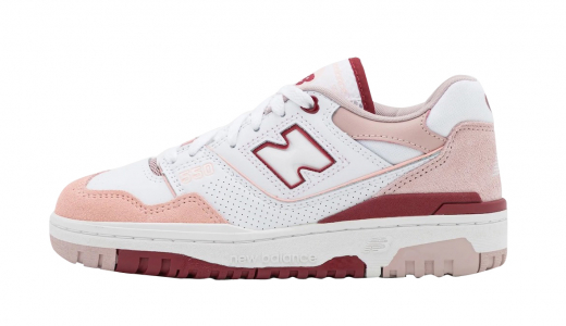 New Balance 550 WMNS Valentine's Day White/Space Pink-Scarlet BBW550ZV