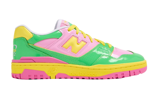 New Balance 550 Y2K Patent Leather Pink Green Pink/Green-Yellow BB550YKA