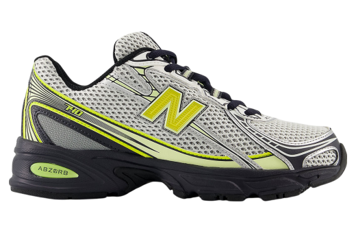 New Balance 740 Silver / Neon Silver/Neon-Black U740FR2