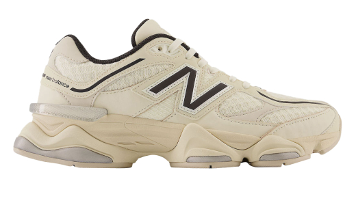 New Balance 9060 Cream Black Cream/Black U9060DUA