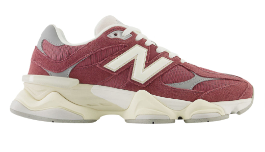 New Balance 9060 Washed Burgundy Washed Burgundy/Cream-Grey U9060VNA