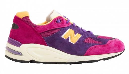 New Balance 990v2 Made in USA Pink Purple Pink/Purple-Yellow M990PY2