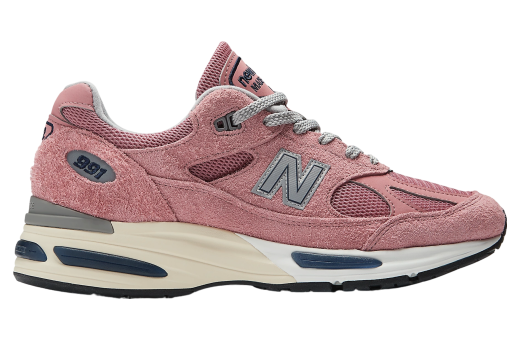 New Balance 991v2 Brandied Apricot Pink/Grey-Cream U991PK2