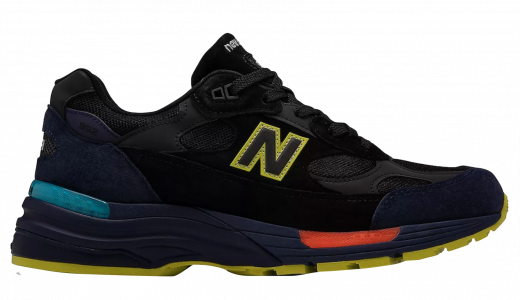 New Balance 992 Black Neon Black/Purple M992LT