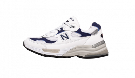 New Balance 992 White Navy White/Navy M992EC