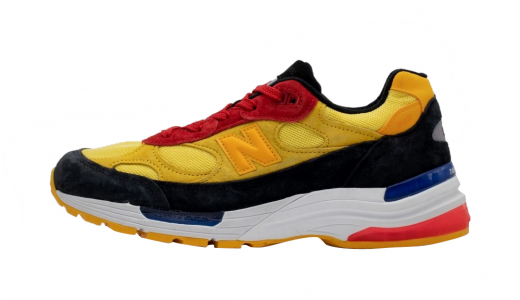 New Balance 992 Yellow Red Yellow/Black-Red M992DM