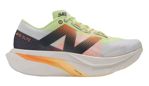 New Balance FuelCell SuperComp Elite v4 Bleached Lime White/Bleached Lime Glo-Hot Mango MRCELLA4