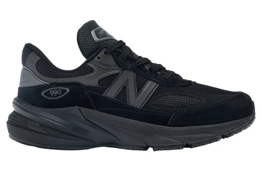 New Balance Made in Usa 990v6 Black Black U990BB6