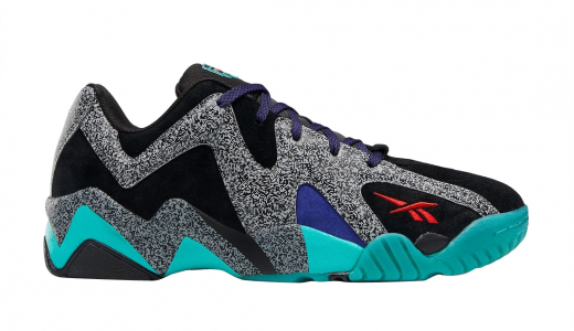 Nice Kicks x Reebok Kamikaze 2 Low NBA Jam Black/Grey-Purple-Teal H01319