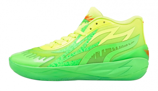 Nickelodeon x Puma MB.02 Slime 802 C Fluro Green PES/Lime Squeeze 377584-01