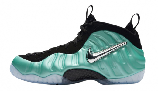 Nike Air Foamposite Pro Island Green Island Green/Metallic Platinum 624041-303