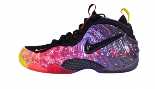 Nike Air Foamposite Pro Premium - Asteroid Fire / Black 616750600