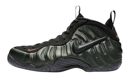 Nike Air Foamposite Pro Sequoia Sequoia/Black-Team Orange 624041-304