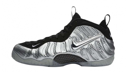 Nike Air Foamposite Pro Silver Surfer Metallic Silver / Black - Metallic Silver 616750-004