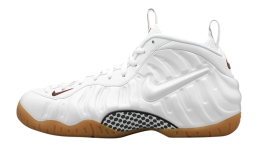 Nike Air Foamposite Pro - White Gucci White / White - Gym Red - Gorge Green 624041102