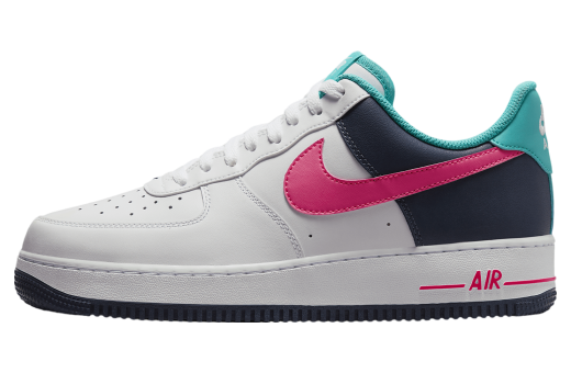 Nike Air Force 1 07 White / Thunder Blue / Racer Pink White/Thunder Blue/Dusty Cactus/Racer Pink HF4849-100