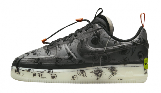 Nike Air Force 1 Experimental Halloween Black/Black-Starfish-White DC8904-001