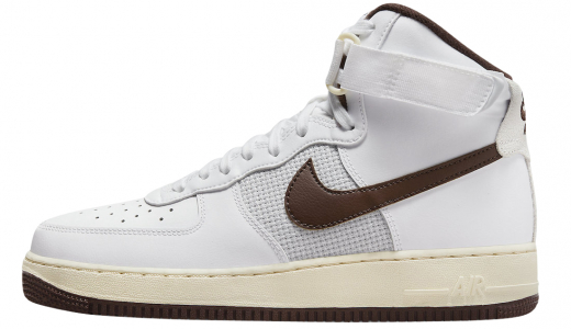 Nike Air Force 1 High White Light Chocolate White/Light Chocolate-Grey Fog-Coconut Milk DM0209-101