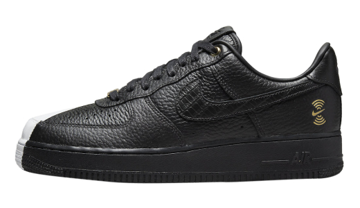 Nike Air Force 1 Low Anniversary Edition Black/White-Metallic Gold DX6034-001