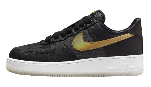 Nike Air Force 1 Low Bronx Origins Black Black/Metallic Gold-White FN6835-010