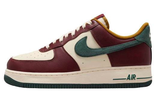Nike Air Force 1 Low Dark Team Red / Vintage Green Coconut Milk/Dark Team Red-Bronzine-Vintage Green HQ3612-113