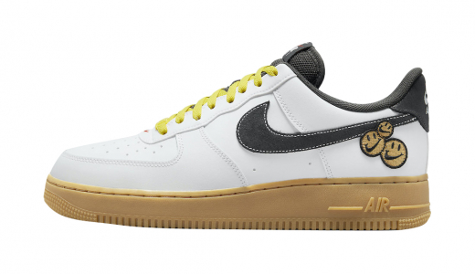 Nike Air Force 1 Low Go The Extra Smile White/Black-Yellow DO5853-100