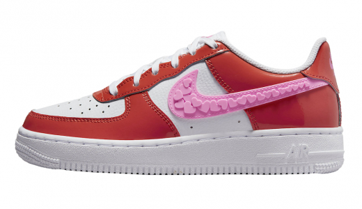 Nike Air Force 1 Low GS Valentine's Day 2023 White/Pink-Red FD1031-600