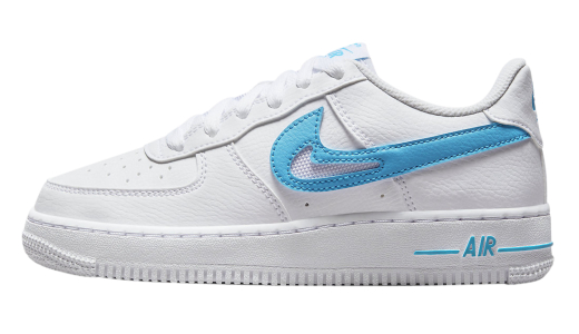 Nike Air Force 1 Low GS White Aqua White/White-Aquatone-White FN7793-100